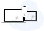 The sales agreements that are signed with the electronic signature ee-signproof are signed more quickly